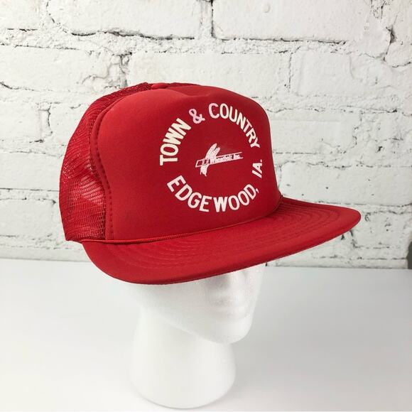 Vintage Town & Country Iowa Snapback Hat - Picture 7 of 7